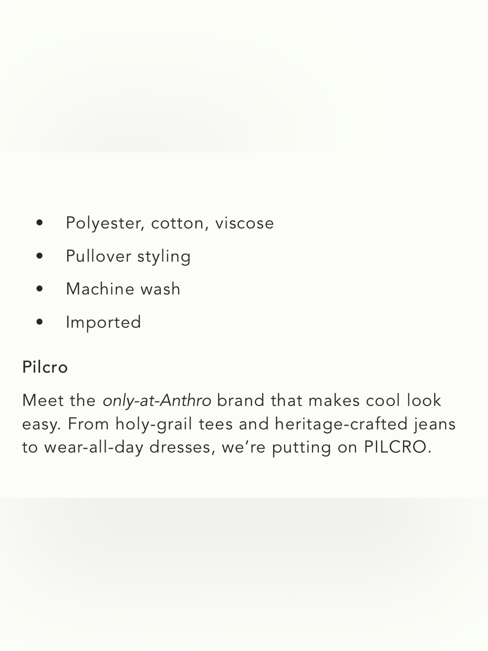 Pilcro Ruffled Raglan Thermal Top - Picture 4 of 11